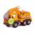 Polesie toy excavator truck, yellow construction vehicle for kids, in packaging