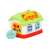 Polesie Shape Sorting House Toy, 23 x 18 x 16 cm, with colorful shapes and a handle for easy carrying