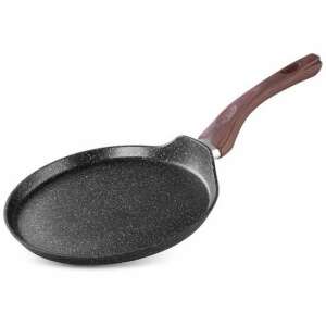 Black Marble LineMagic Home 25 cm-es tapadásmentes alumínium palacsinta serpenyő fa nyéllel - Palacsintasütő