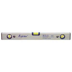 Fixed Star 100cm aluminum level with 3 vials - Spirit Level