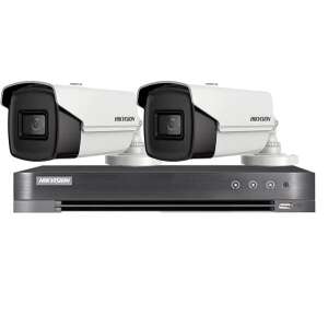 Hikvision CCTV rendszer 2 db 8MP kamerával és 4 csatornás DVR-rel - Hikvision Biztonsági kamera
