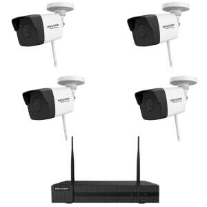 Hikvision 4-channel NVR security system with 4 wireless 2MP cameras - Hikvision Security Camera