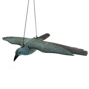 Strend Pro Garden Decoration, Plastic, Flying Crow, 80x45x11 cm