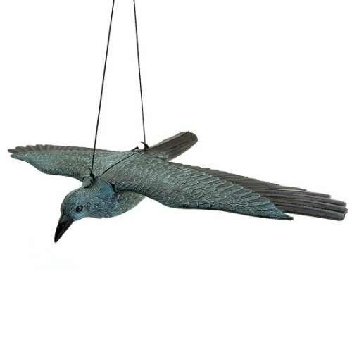 Strend Pro kerti dekoráció, műanyag, repülő varjú, 80x45x11 cm