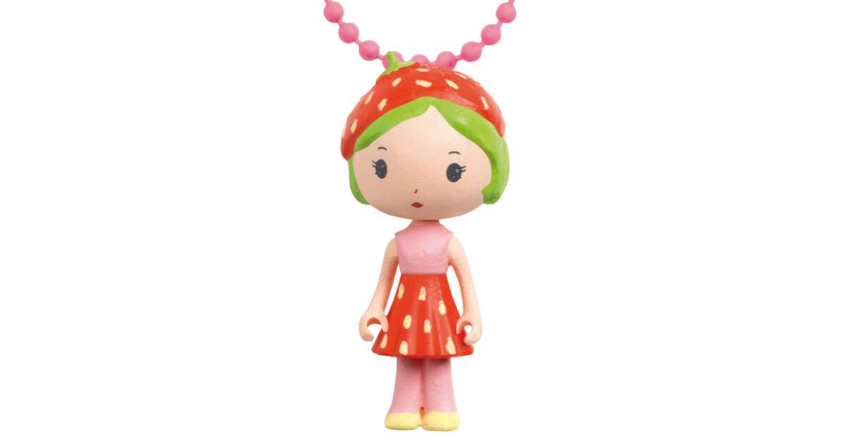 Djeco Tinyly Berry Eper Lányos Nyaklánc - 55 cm 93986583