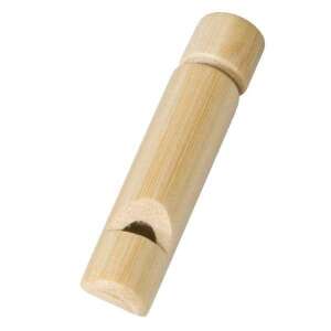 FRIDOLIN Bamboo Whistle for Kids, 7 cm, natural wood, non-toxic paint - Nonbrand Toy Instrument