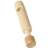 FRIDOLIN Bamboo Whistle for Kids, 7 cm, natural wood, non-toxic paint, angled view