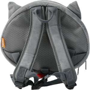 Szürke Shiba Supercute kutya óvodai hátizsák állítható pántokkal és hálós háttámlával - Ovis hátizsák, táska