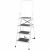 Strend Pro 4-Step Steel Ladder, 150kg capacity, lightweight and foldable