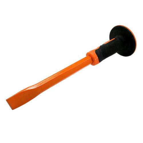 Richmann Lapos Véső, 300x22 mm lapos véső gumírozott fogantyúval, bontáshoz és töréshez - Véső