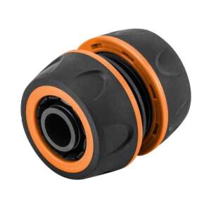 Neo 3/4 inch quick connect hose connector, black and orange - Irrigation
