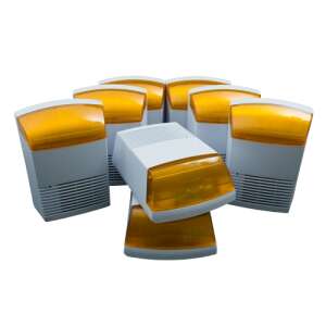 Set of 8 OEM Bax BS1 outdoor sirens with optical and acoustic alarm, 128dB volume - Alarm