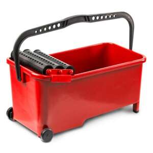 BEOROL 20 liter red bucket with wheels for grout application and cleaning - Bucket