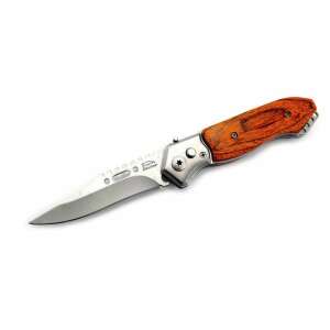Strend Pro folding knife with wooden handle - Camping & Hiking