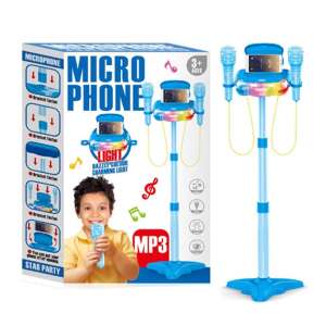 Dual Microphone with Stand and Elements, for Boys