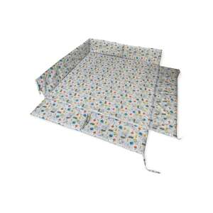 Dzsungel játszószőnyeg, 100x100 cm, babáknak és kisgyermekeknek, puha és kényelmes, mosható huzat, tökéletes játékhoz és mászáshoz - Járóka