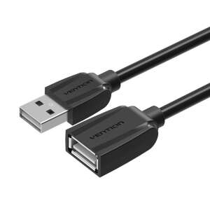 Vention VAS-A44-B150 1.5m USB 2.0 Extension Cable, Black - Data Cable