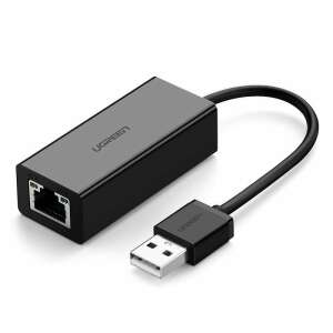 UGREEN CR110 USB to RJ45 Ethernet Adapter, black - USB Cable