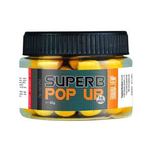 Superb Pop Up Banana Hemp 16mm 40g ponty horgász bojli - Carp Zoom