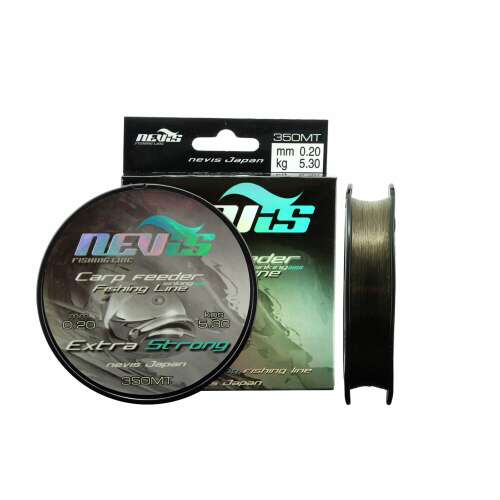 Nevis Carp Feeder Horgász Zsinór, 350m, 0.20mm, Extra Erős, Zöld