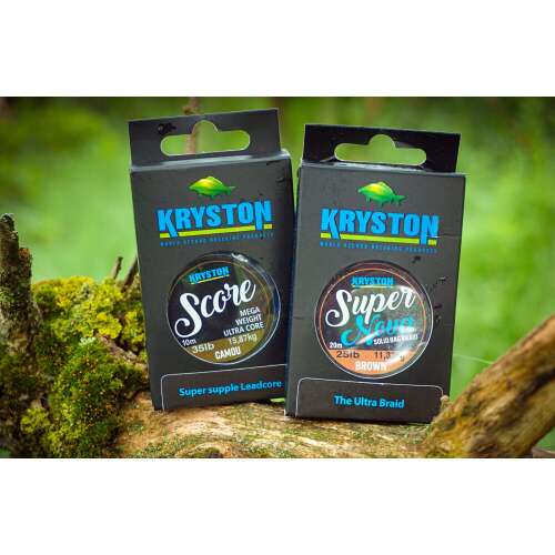 Kryston Super Nova Solid Bag Braid horgász zsinór, 25lb, 20m, barna