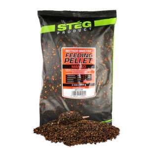 Stég Product Method Master Etető Pellet Mangó 2mm 800g, horgászcsali, pontyhorgászat, pelletek, etető pelletek, horgászfelszerelés - Lebegő csali