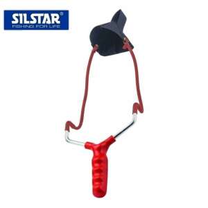 Silstar Super King horgászcsúzli, piros és fekete horgászcsúzli - Csúzli & etetőrakéta