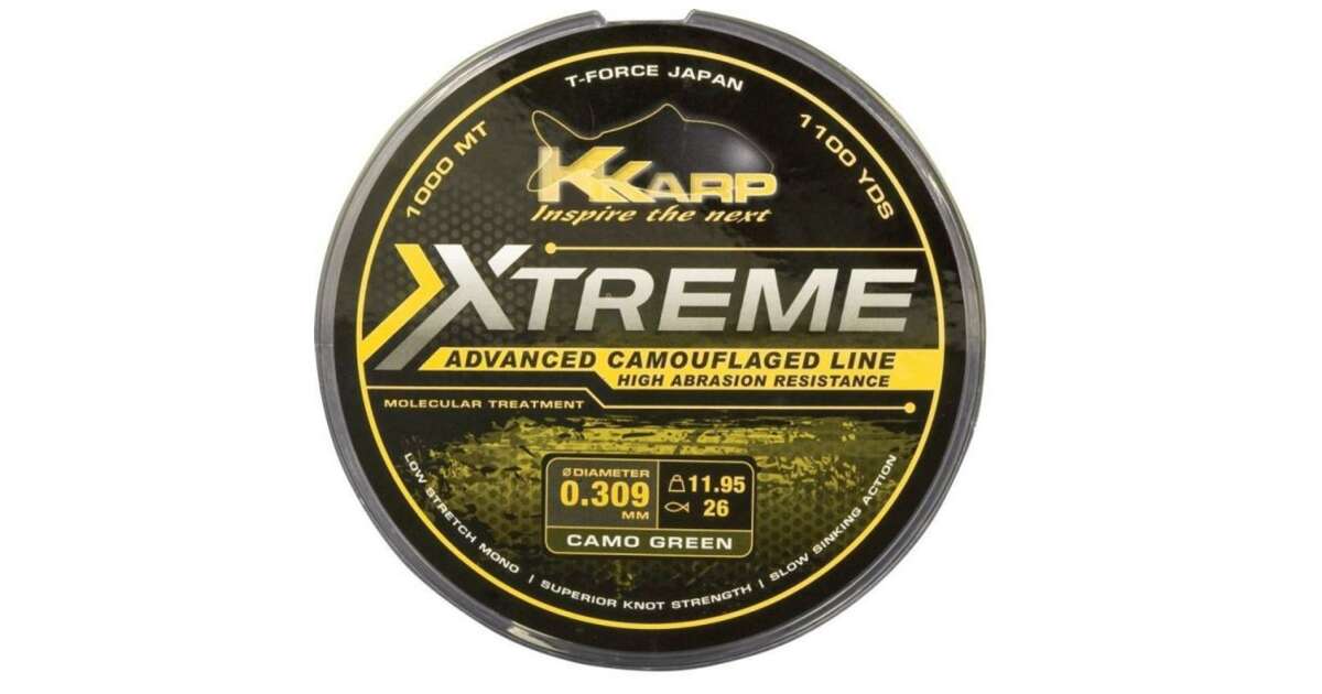 Trecciato K-Karp Elusive Camo Green 20mt - Finale Mimetica Per Carpfishing Professionale