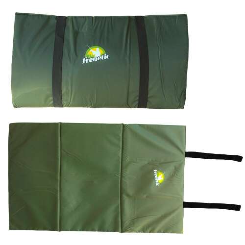 FRENETIC pontymatrac 1cm, zöld pontymatrac, horgászmatrac, pontybölcső, 100x60cm