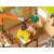 Schleich Kalandállomás 42594 játékkészlet vadőr figurával és gorilla babával a fa házban