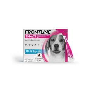 Frontline Tri-Act kutya M 10-20 kg 3x 94001365 Frontline Bolha- és kullancsriasztó