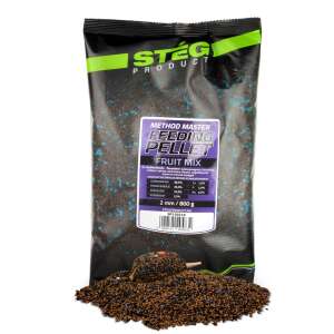 Stég Product Method Master Etető Pellet 2mm Gyümölcs Mix 800g, horgászcsali - Lebegő csali