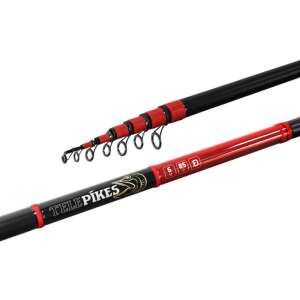 Delphin TELEPIKES 6m/85g teleszkópos horgászbot, teljes hosszában, a márkanévvel - Teleszkópos bot