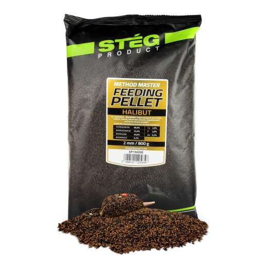 Stég Product Method Master Etető Pellet 2mm Lepényhal 800g - Pellet