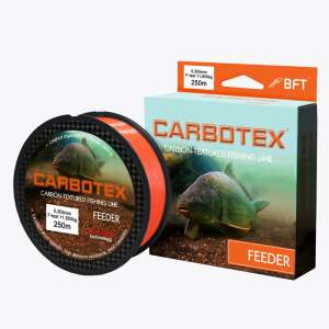 Carbotex Feeder Horgászzsinór, 0,305mm, 11,850kg, 250m, Narancs - Carbotex