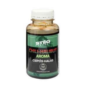 Stég Product Chili-Halibut Aroma, 200ml, horgászcsali adalék, folyékony aroma, csili-halas íz - Etetőanyag aroma