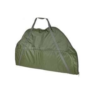 Carp Zoom Pontymatrac és mérőzsák összehajtogatva, zöld pontymatrac fogantyúkkal - Halvédelem