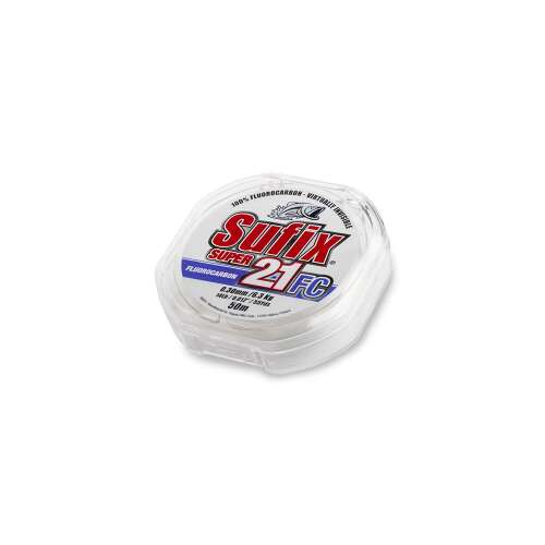Sufix Super 21 FC Fluorocarbon horgász zsinór, 0,30mm, 50m - Monofil zsinór