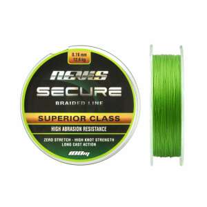 Nevis Secure Braided Line Superior Class 100m 0.16mm 12.6kg Zöld Horgász Zsinór - Fonott zsinór