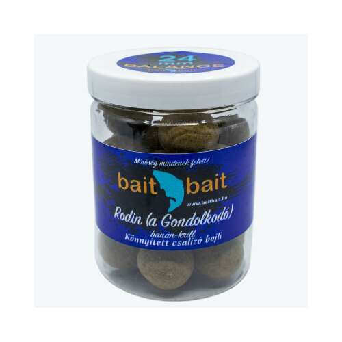 Bait Bait Rodin (A Gondolkodó) 24 mm Balanszírozott Pontycsali, 250g, Banán-Krill Ízű