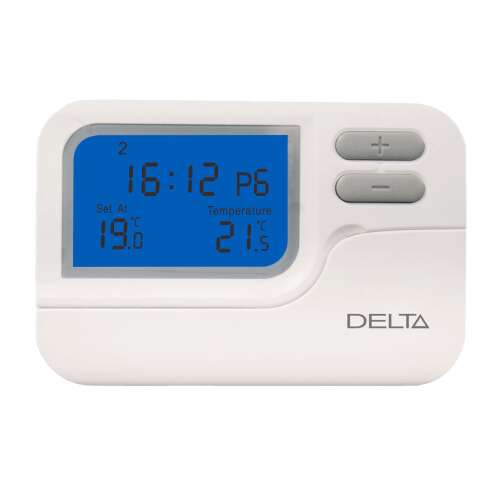 Delta S2302 programozható szobatermosztát, 6x6 programmal