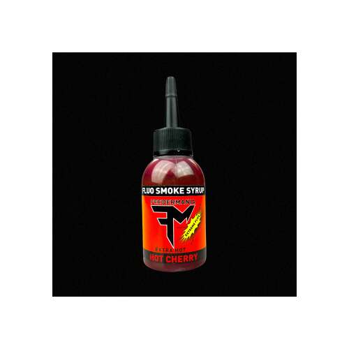 Feedermania EXTREME FLUO SMOKE SYRUP HOT CHERRY 75 ML horgászcsali adalékanyag - Aroma spray