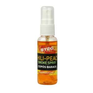 Stég Product Chili-Peach Smoke Spray, 30ml, Csípős barack ízű - Etetőanyag aroma