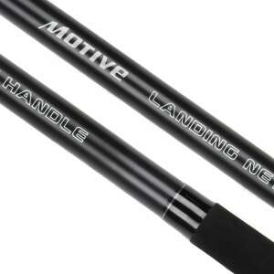 Motive merítőnyél, 180 cm, 2 részes, teleszkópos, fekete - Halvédelem