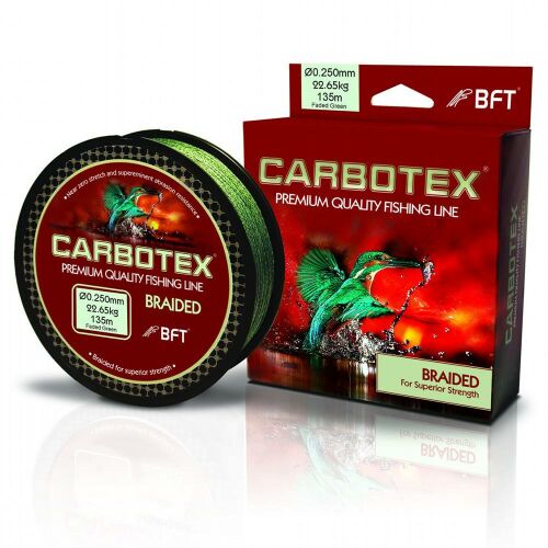 Carbotex Fonott Horgászzsinór - Zöld - 135m 137256129
