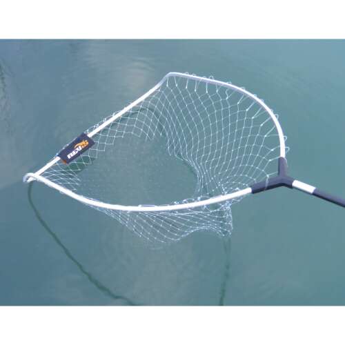 Horgász merítőháló 46x53 cm-es kerettel és 20 mm-es hálómérettel