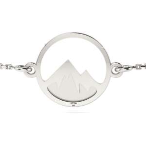 Brățară ATCOM Munti din argint cu design montan - Atcom Jewelry