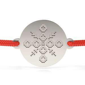 Ezüst karkötő zsinóros modellel Hora az Ardeal-tól - Atcom Jewelry