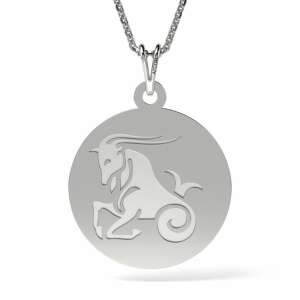 Colier cu pandantiv Capricorn din argint, ATCOM - Atcom Jewelry