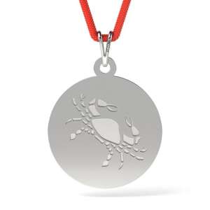 Pandantiv din argint cu snur model Rac 94018045 - Pandantive damă